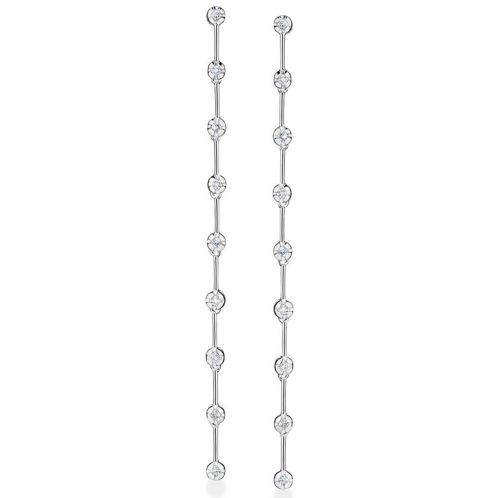 Brinco Grid Longo 18k