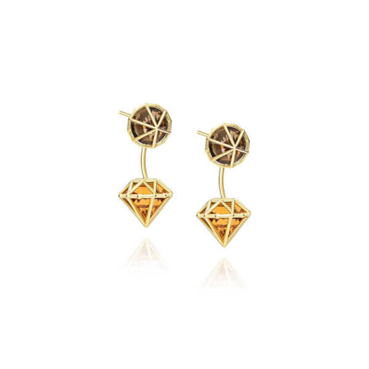 Brinco Nina Ear Jacket 18k