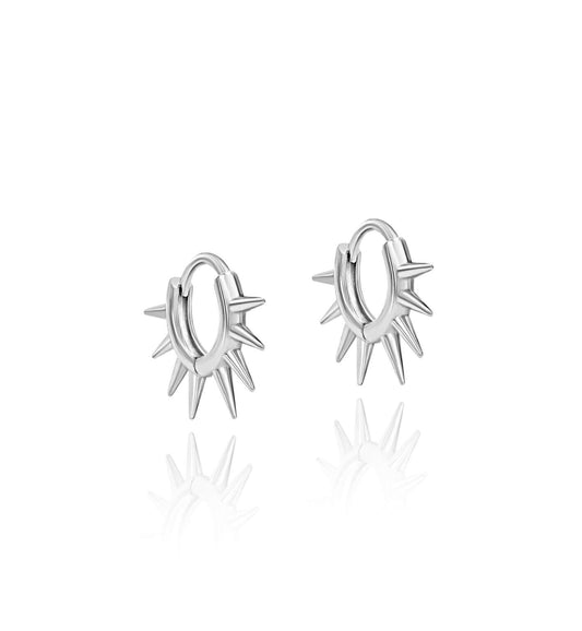 Brinco Piercing Argola Spike Grande 18k