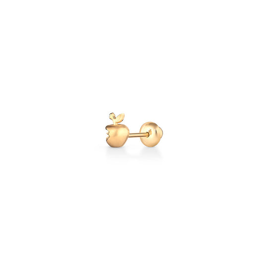 Brinco Piercing Maça 18k