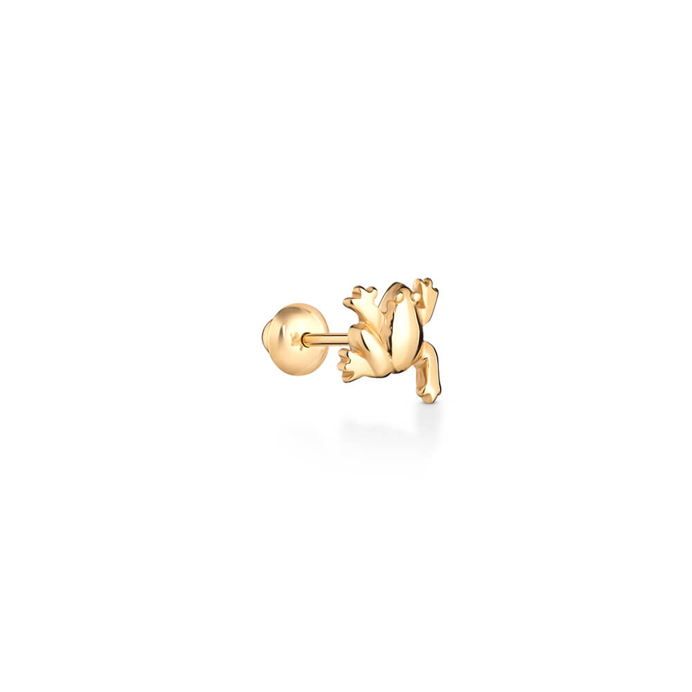 Brinco Piercing Sapinho 18k