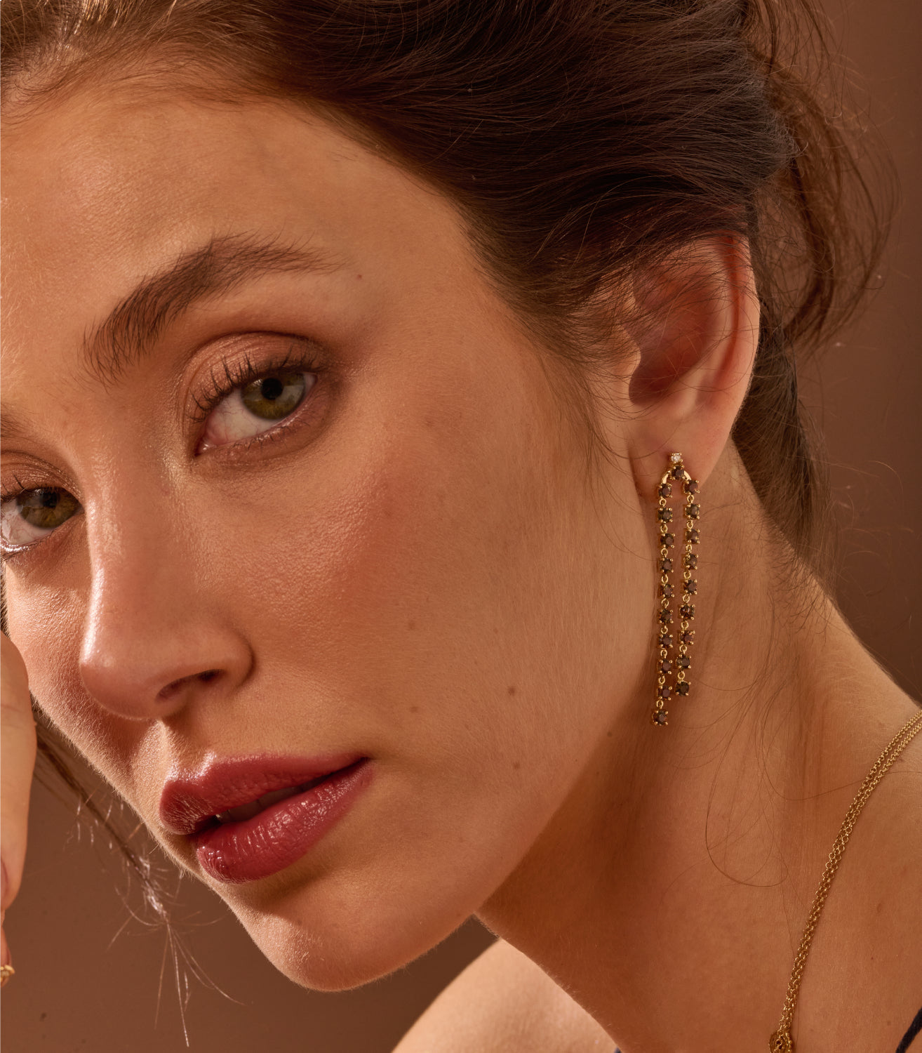 Brinco Riviera Andaluzita 18k