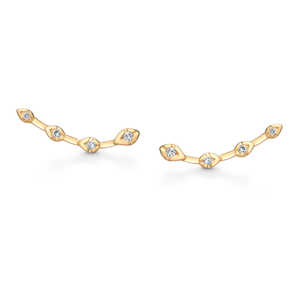 Brinco Shape Gota Earcuff 18k