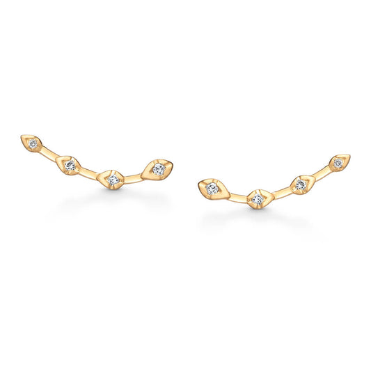 Brinco Shape Gota Earcuff 18k