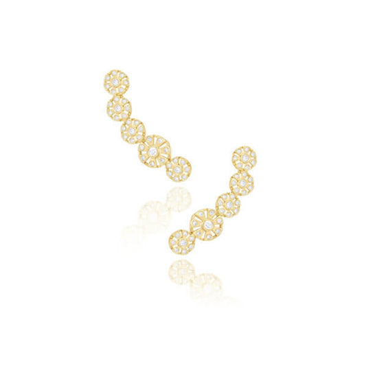Brinco Snow Earcuff 18k