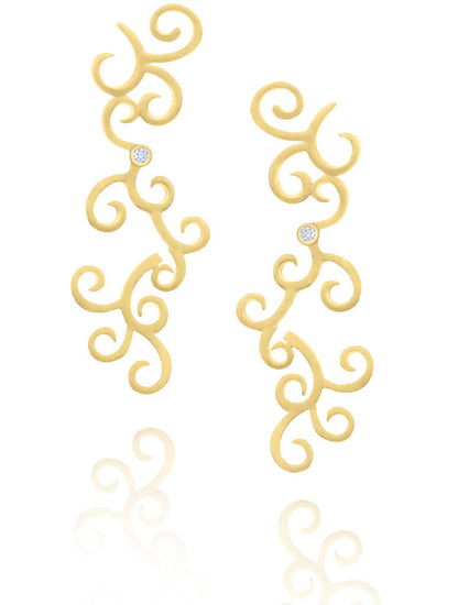 Brinco Tribal Duplo 18k