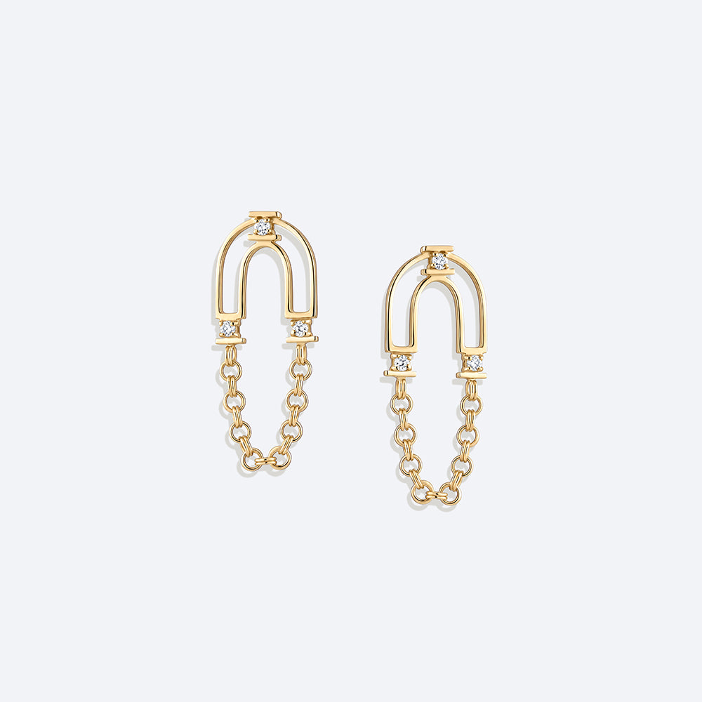 Brinco Elo Arc Corrente 18k