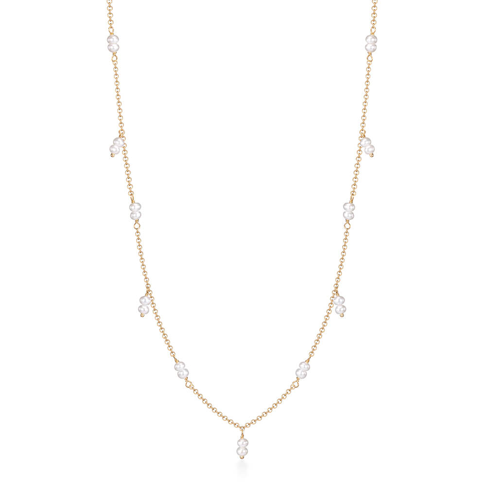 Choker Pérolas 18k