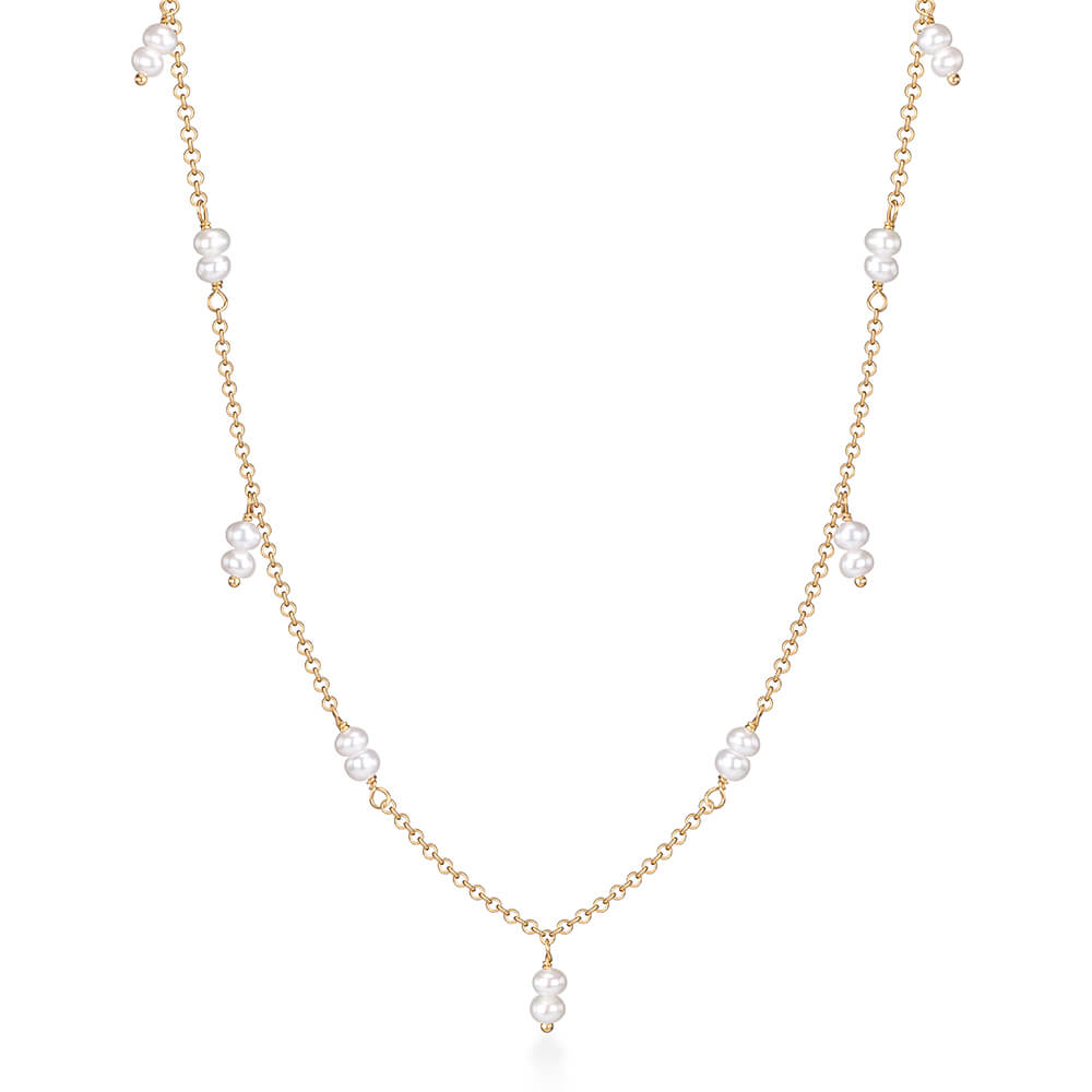 Choker Pérolas 18k