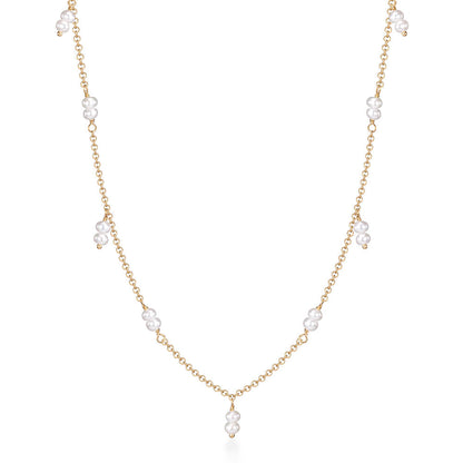 Choker Pérolas 18k