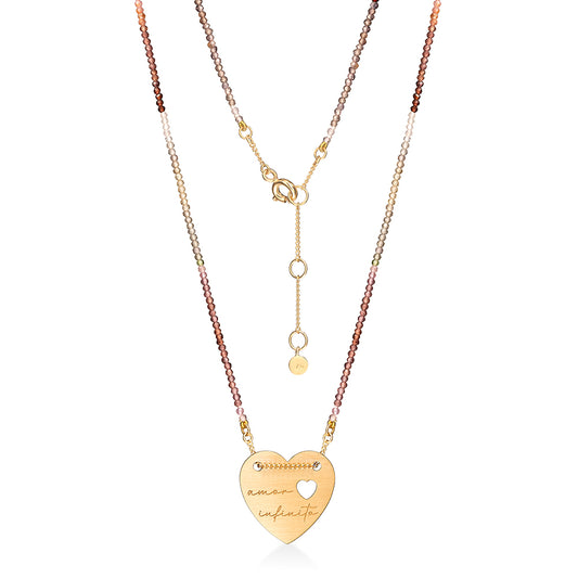 Colar Imprint Coração Chapa 18k