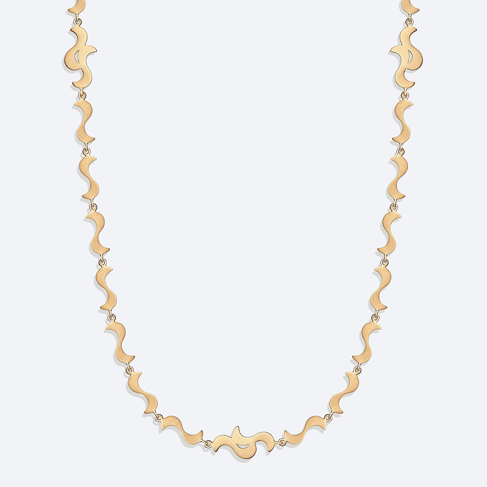 Colar Bossa Longo 18k