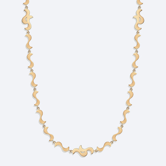 Colar Bossa Longo 18k