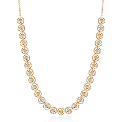 Colar Ajustável Redondo 18k