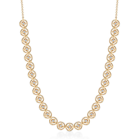 Colar Ajustável Redondo 18k