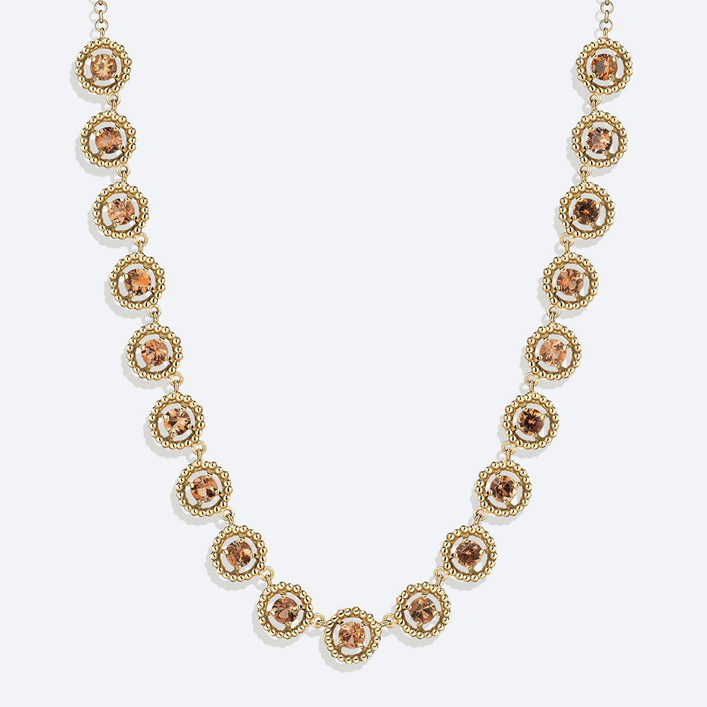 Colar Duna Ajustável Andaluzitas 18k