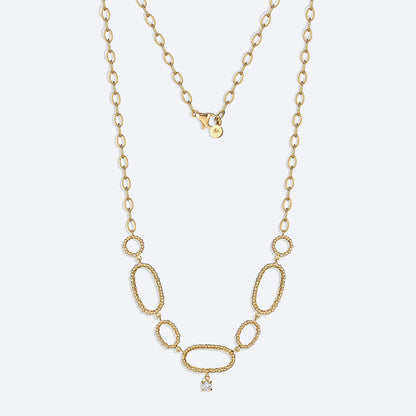 Colar Duna Elos Centro 18k