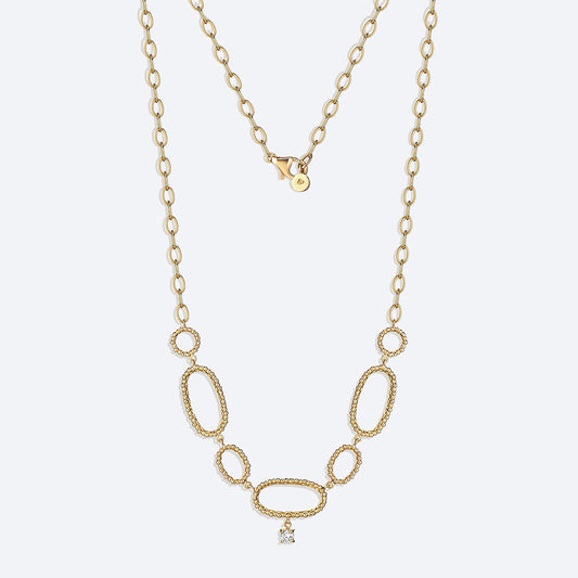 Colar Duna Elos Centro 18k