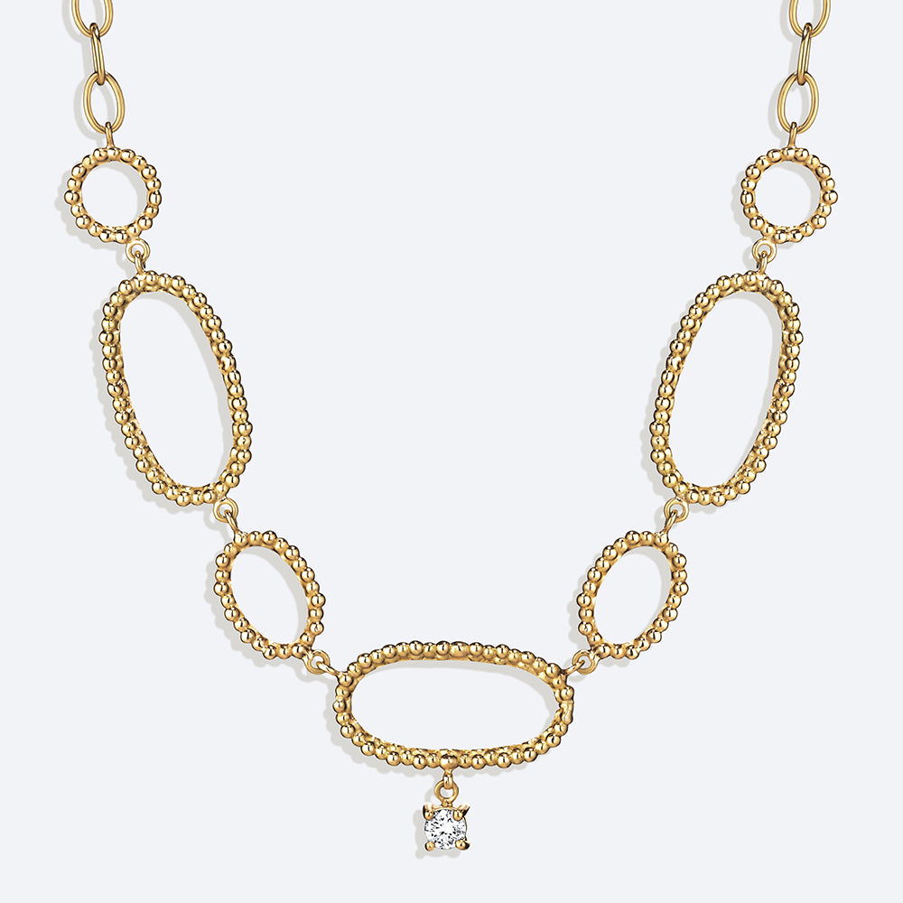 Colar Duna Elos Centro 18k