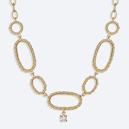 Colar Duna Elos Centro 18k