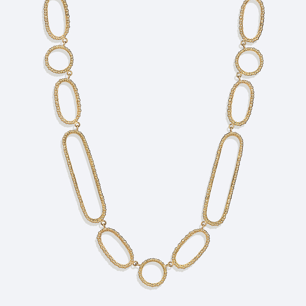 Colar Duna Elos Longo 18k