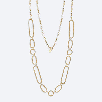 Colar Duna Elos Longo 18k