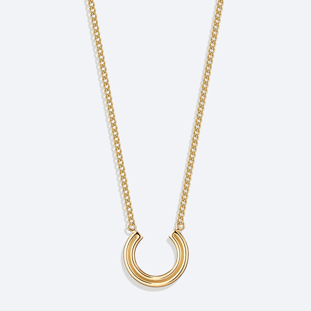 Colar Elo Duplo 18k