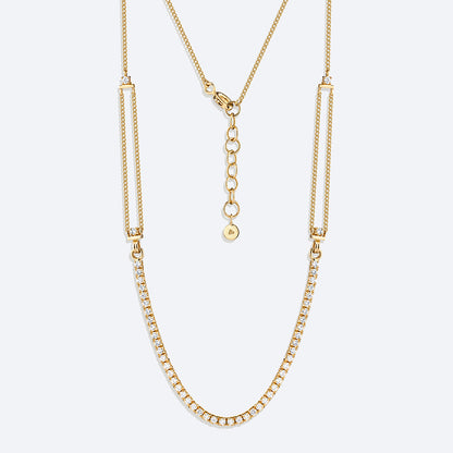 Colar Elo Riviera 18k