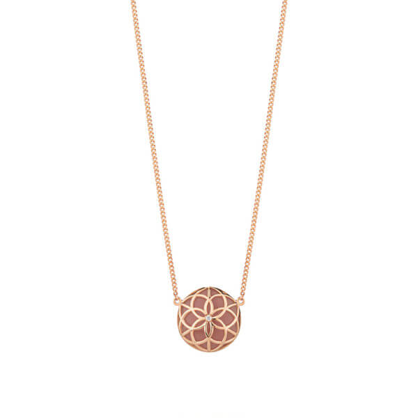 Colar Flor da Vida Single P 18k
