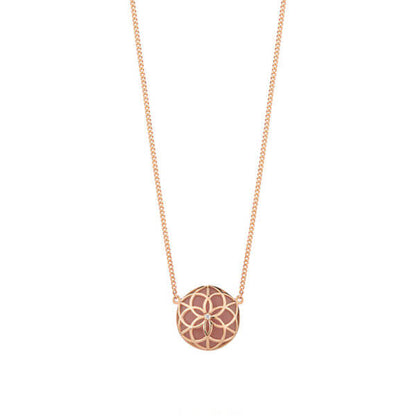 Colar Flor da Vida Single P 18k