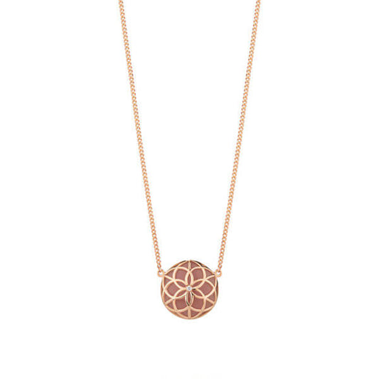 Colar Flor da Vida Single P 18k