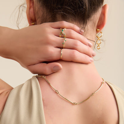 Colar Flow 18k