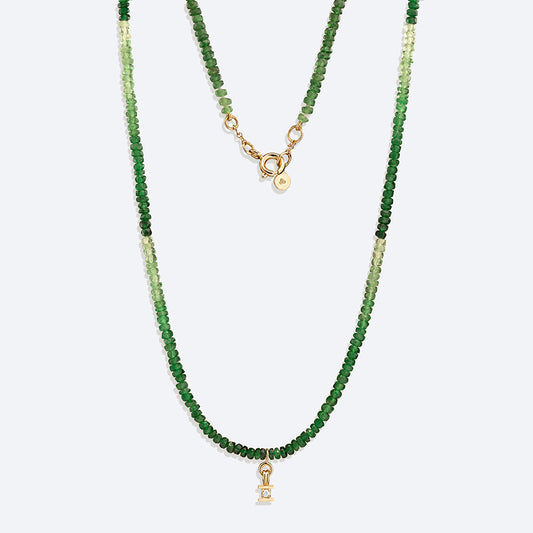 Colar Frame Tsavorita 18k