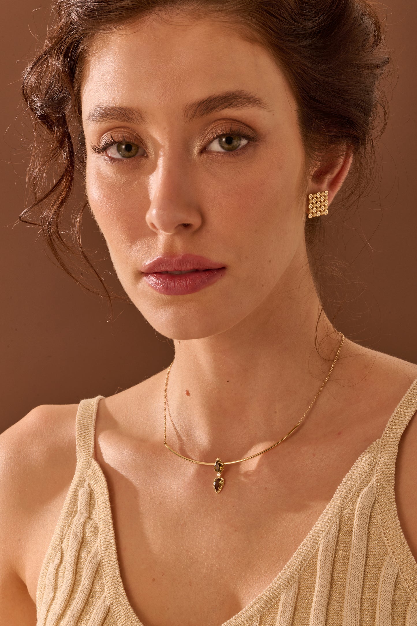 Colar Gargantilha Meia Lua 18k