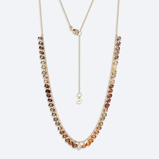 Colar Hanging Safiras Terrosas G 18k