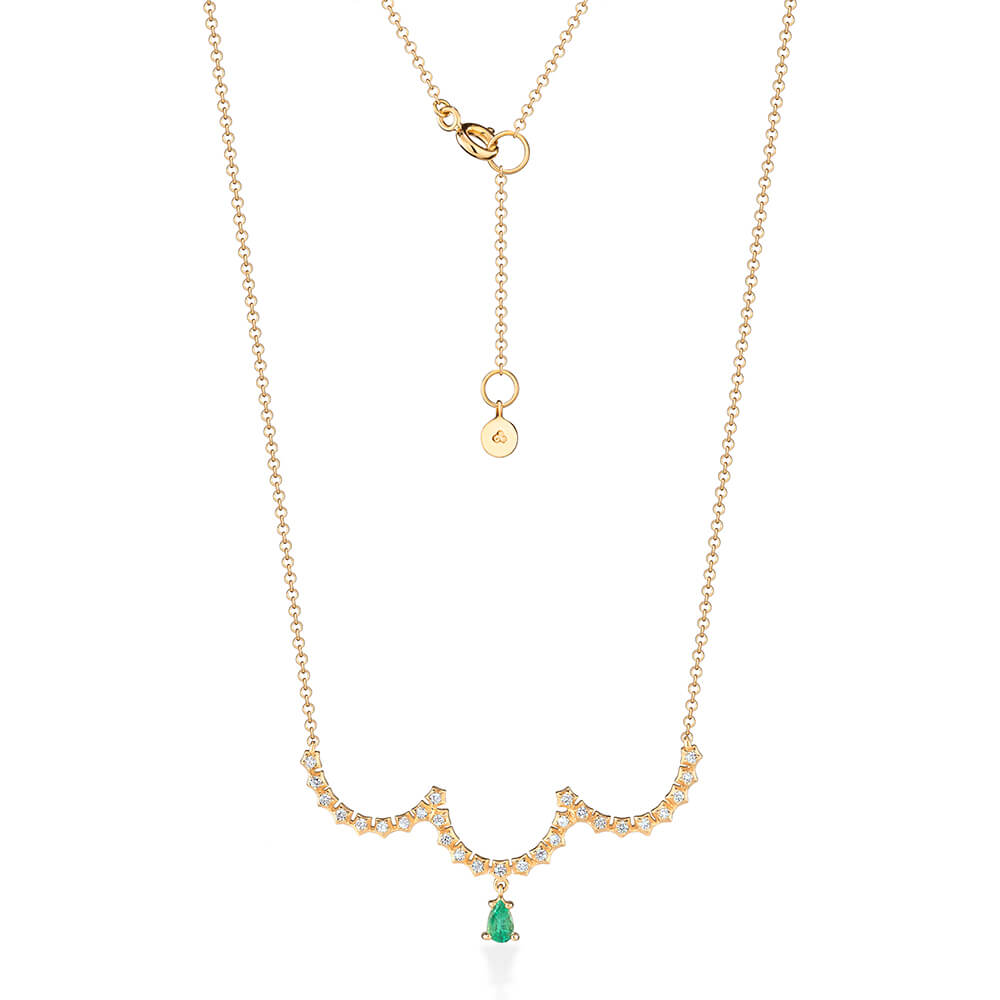 Colar Joy Esmeralda 18k