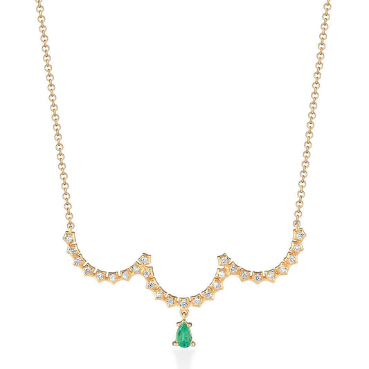 Colar Joy Esmeralda 18k