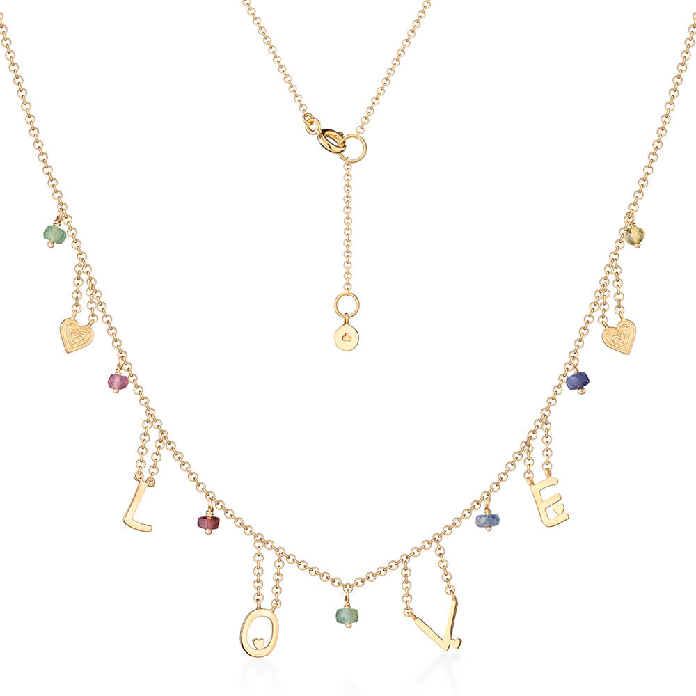 Colar Love 18k