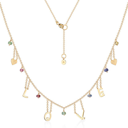 Colar Love 18k
