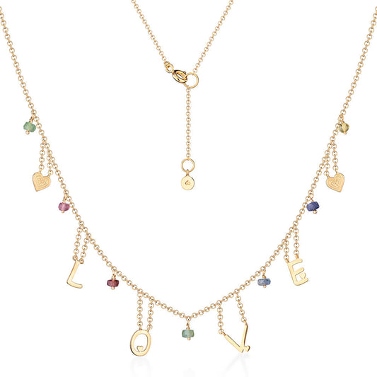 Colar Love 18k