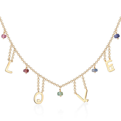 Colar Love 18k