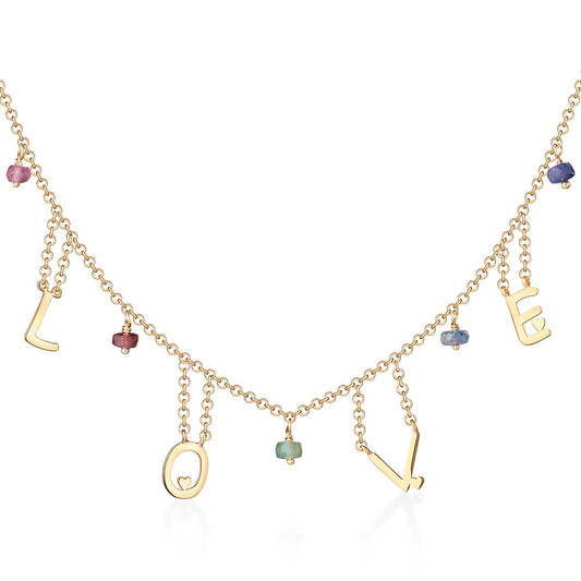 Colar Love 18k