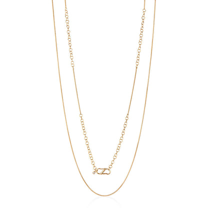 Colar Multi Rabo de Rato 18k