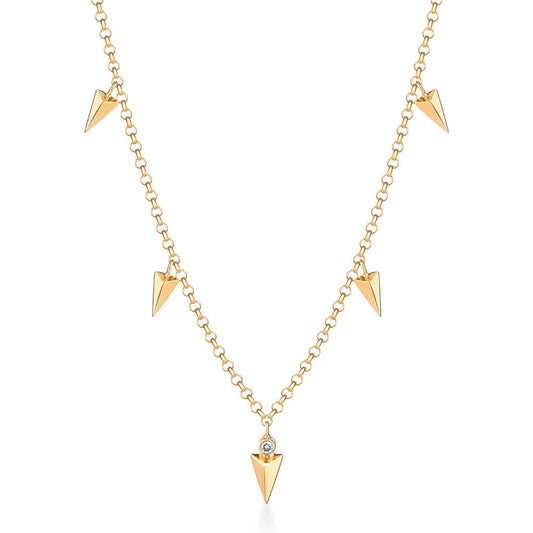 Colar Reflexo Double18k