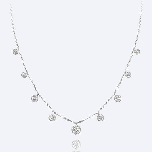 Colar Snow Curto 18k