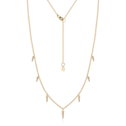 Colar Spikes 18k