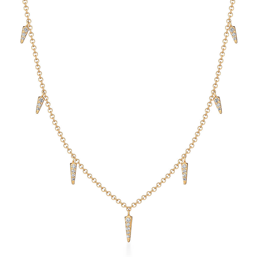 Colar Spikes 18k