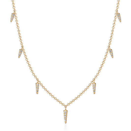 Colar Spikes 18k