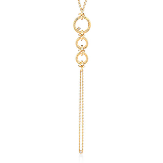 Colar Sunset Gravata 18k