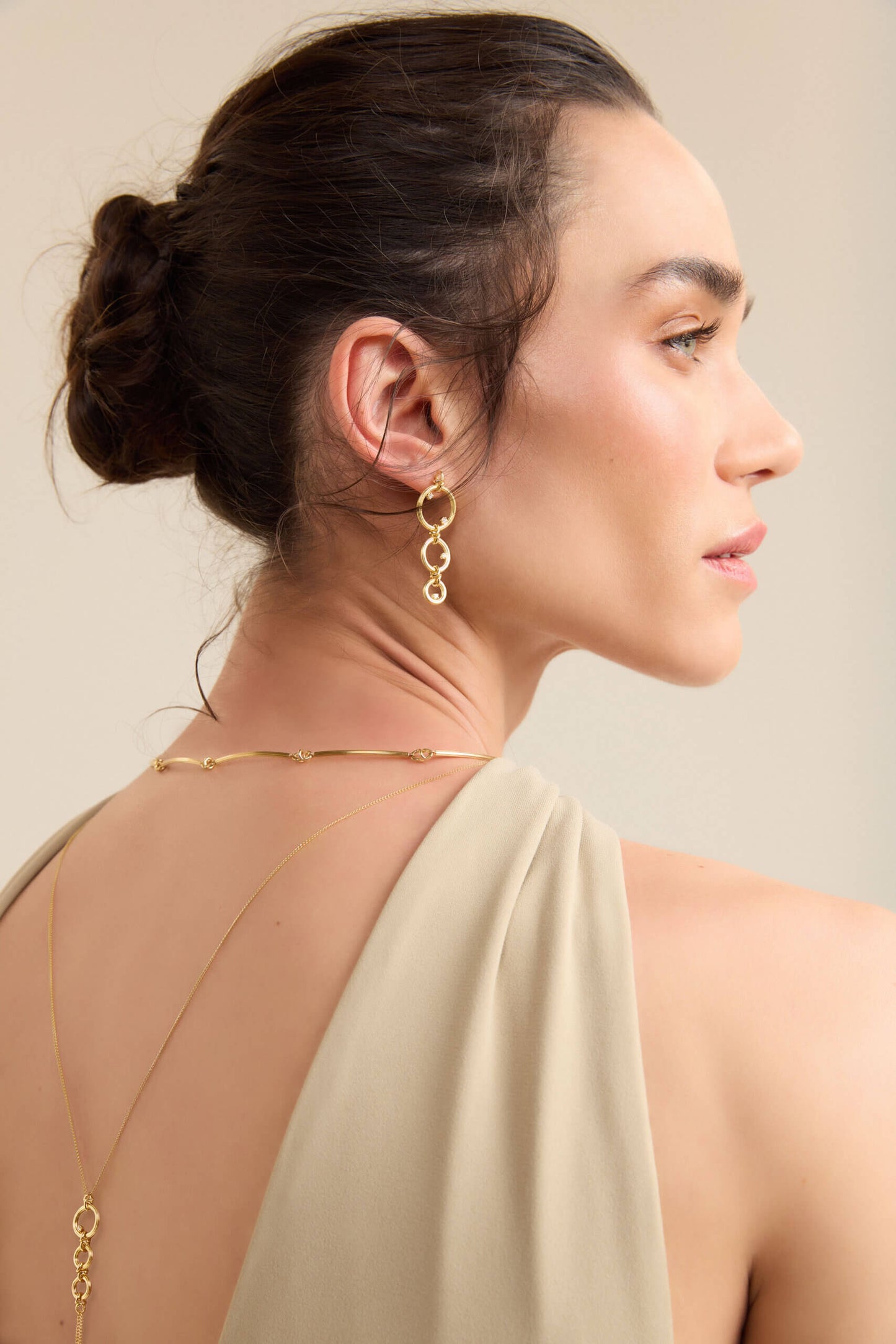 Colar Sunset Gravata 18k